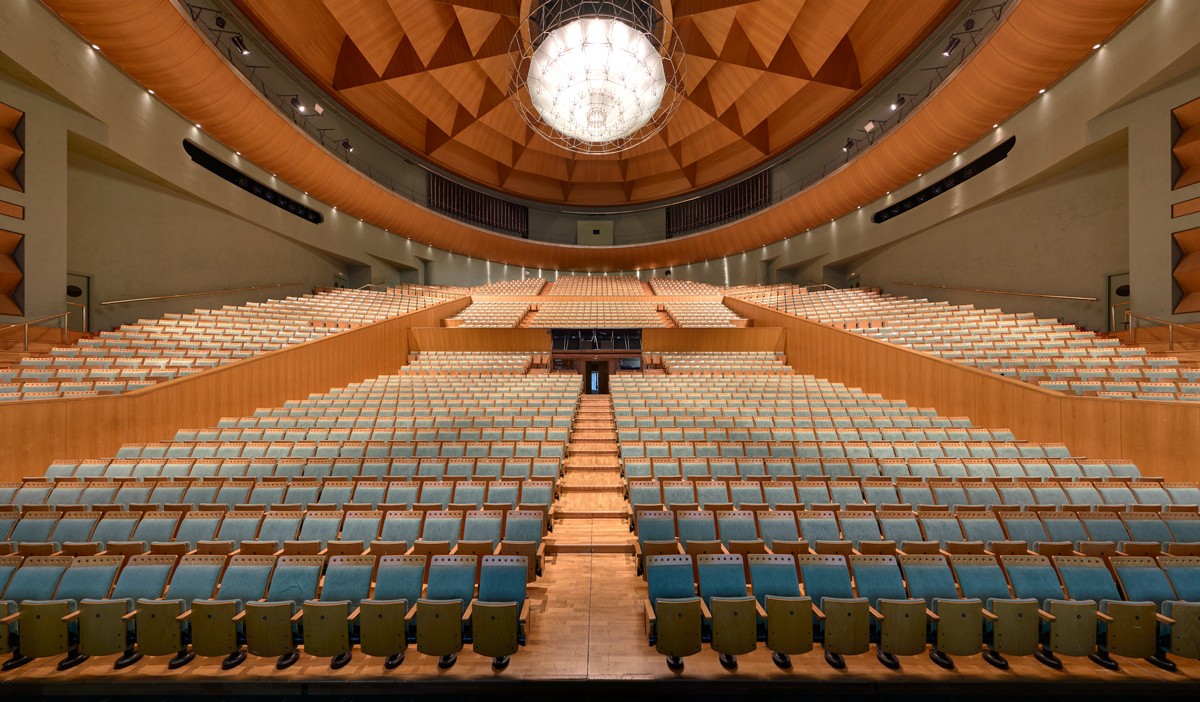 Interior de la Sala Principal del Teatro de la Maestranza de Sevilla