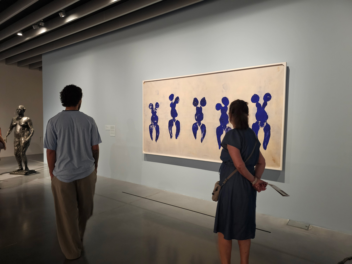 ANT 82, Antropometría del período azul de Yves Klein en el Centre Pompidou Málaga
