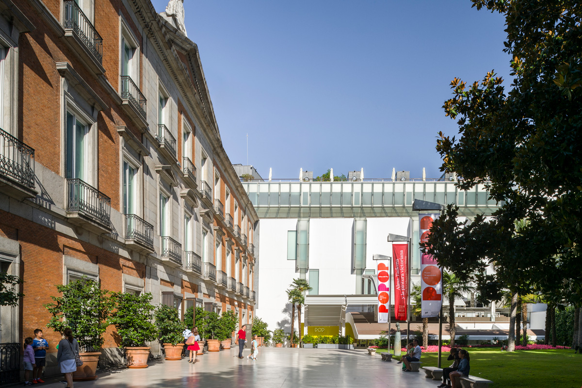 Entrada del Museo Thyssen-Bornemisza