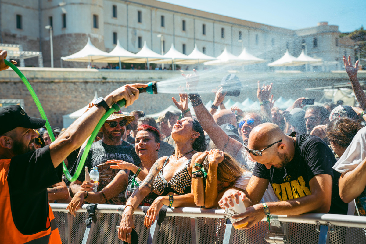 Ambiente veraniego en Rock Imperium Festival