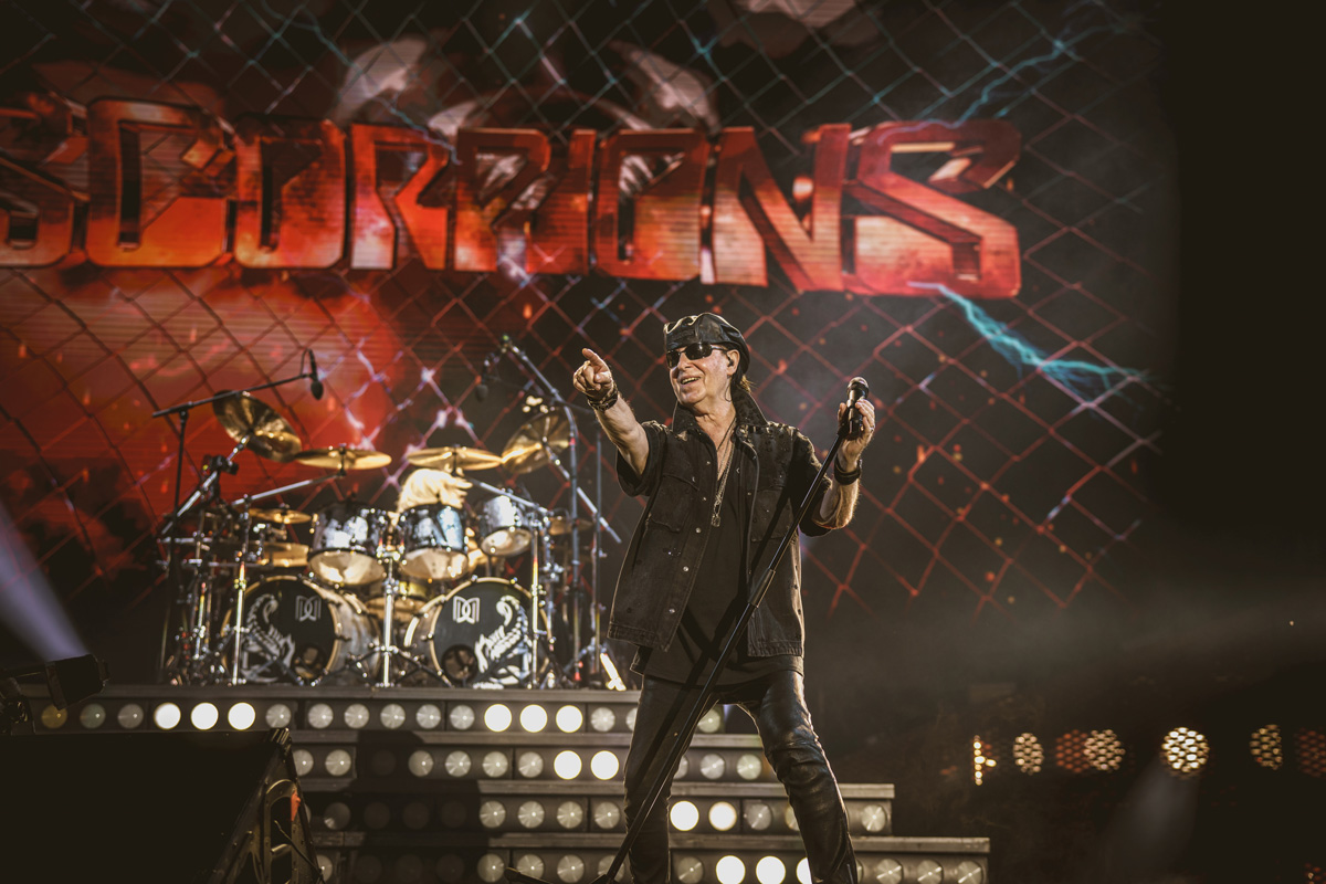 Concierto de Scorpions durante Rock Imperium Festival en Cartagena