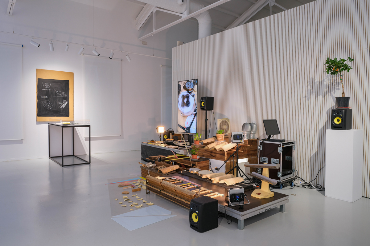 Interior de la Cárcel Vieja de Murcia como espacio de arte contemporáneo