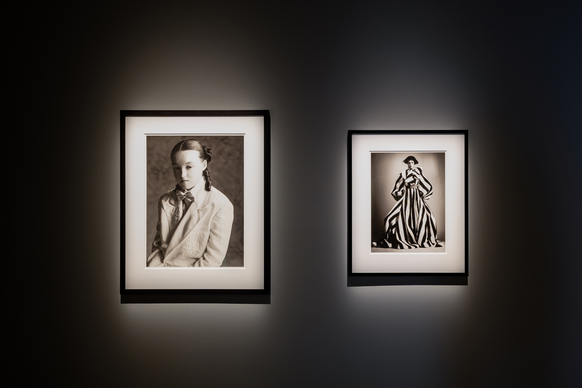 Imágenes de sala de la exposición 'Doubts' de Paolo Roversi. Cortesía de la fundación MOP.