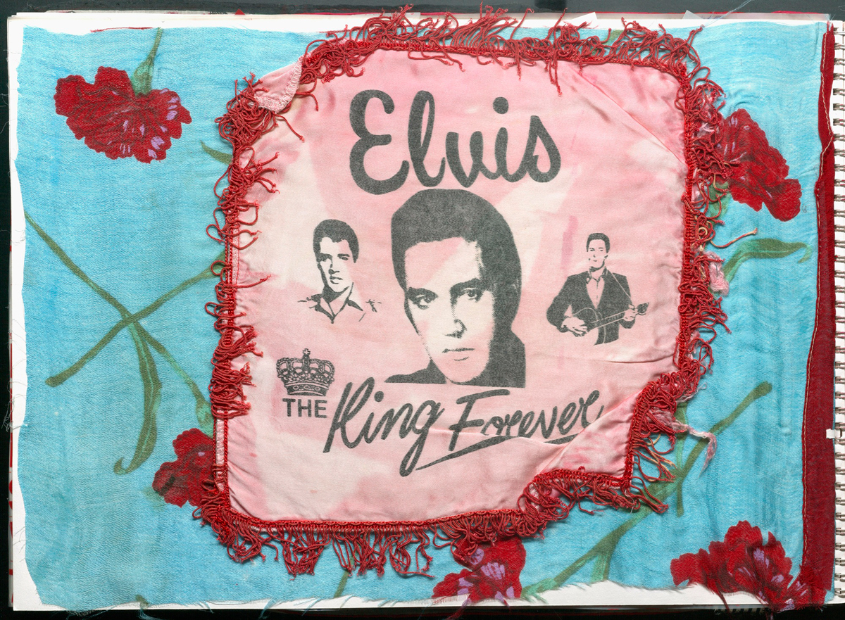 Blanca Sánchez, Elvis the King Forever [Elvis el Rey por Siempre], ca. 2000. Archivo Blanca Sánchez, Biblioteca y Centro de Documentación del Museo Reina Sofía @Herederos de Blanca Sánchez.