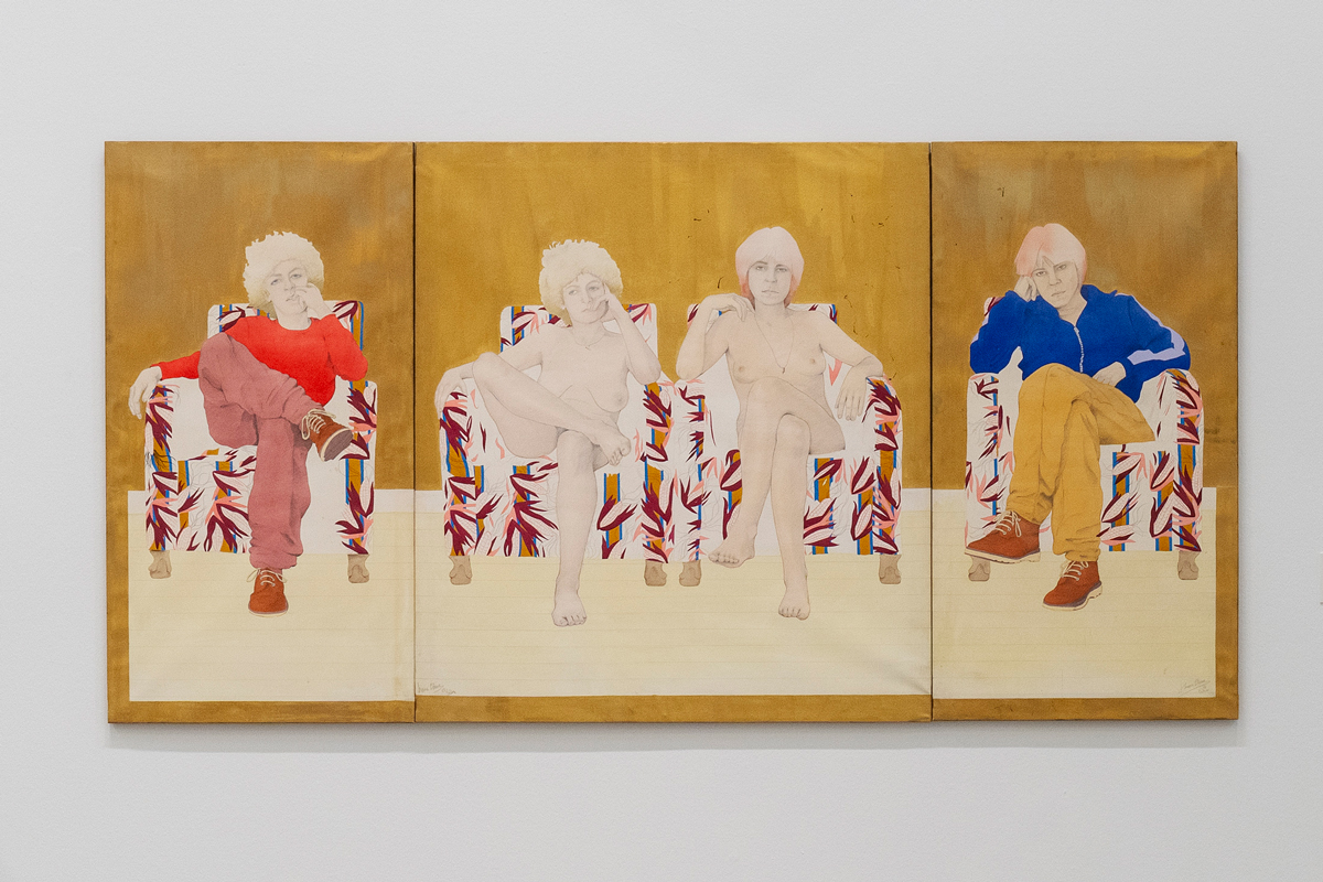 ‘¿Familia? ¿Amigas?’, 1981 Euskal Herriko Arte Garaikidearen Museoaren bilduma | Colección Museo de Arte Contemporáneo del País Vasco . Argazkia | Foto: Nuria González