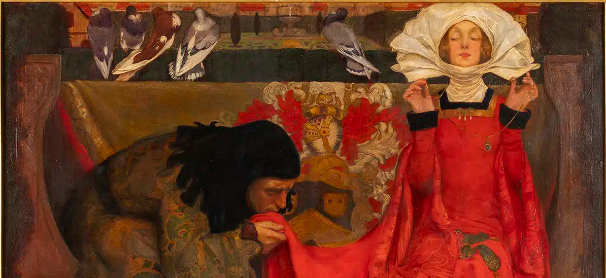Eleanor Fortescue-Brickdale. El pálido semblante del amor verdadero, 1899 © Musée d’Orsay, dist. RMN-Grand Palais/Sophie Crépy